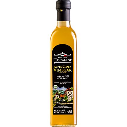 Tuscanini Apple Cider Vinegar - 16.9 Oz - Image 1
