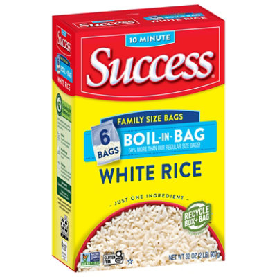 Success Boil In Bag White Rice In Box - 32 Oz - Image 1