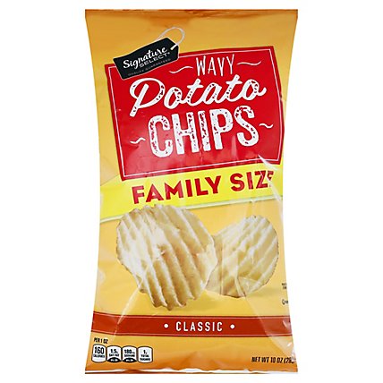 Signature Select Potato Chip Classic Family Size - 10 Oz - Image 3