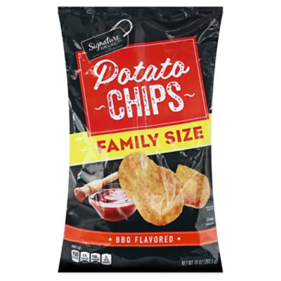 Signature Select Bbq Potato Chips Family Size - 10 Oz - Image 3