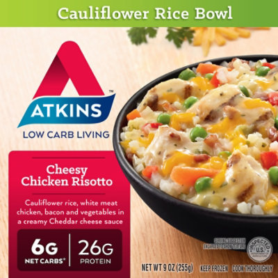 Atkins Cheesy Chicken Risotto - 9 Oz - Image 1