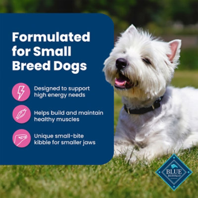Blue Life Protection Formula Natural Chicken & Brown Rice Adult Small Breed Dry Dog Food - 15 Lb - Image 4