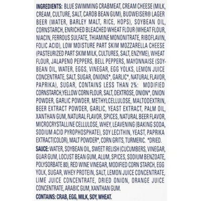 SeaPak Shrimp & Seafood Co. Crab Poppers Budweiser Beer Battered - 11 Oz - Image 4