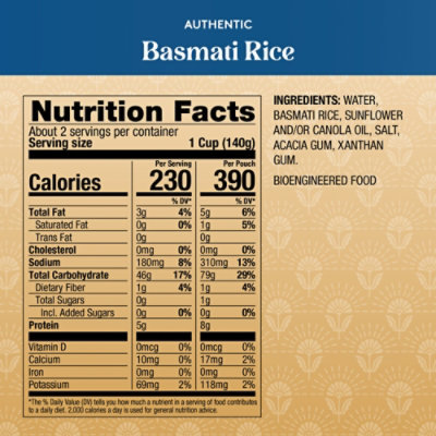 Royal Ready-to-Heat Basmati Long Grain White Rice - 8.5 Oz - Image 2