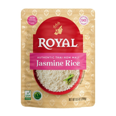 Royal Rice Ready To Heat White Jasmine - 8.5 Oz - Image 1