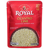 Royal Rice Ready To Heat Seasoned Basmati Cilantro Lime - 8.5 Oz - Image 2