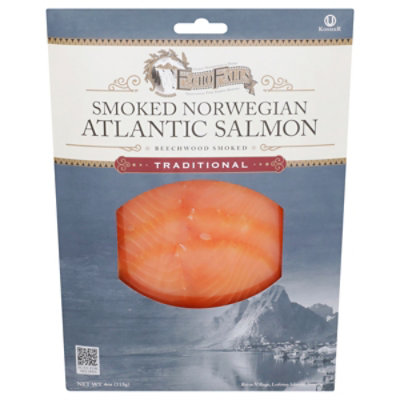 Echo Falls Salmon Atlantic Smoked Norwegian - 4 Oz - Image 2