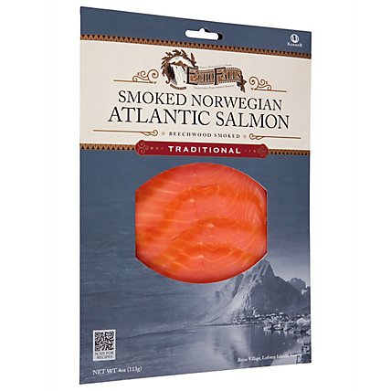 Echo Falls Salmon Atlantic Smoked Norwegian - 4 Oz - Image 1