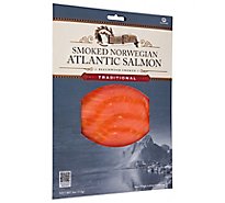 Echo Falls Salmon Atlantic Smoked Norwegian - 4 Oz