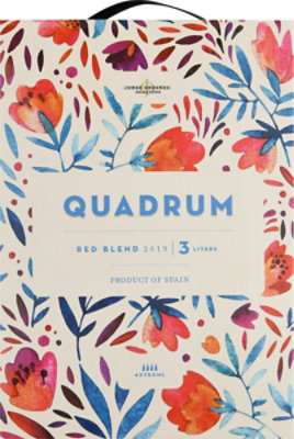 Qaudrum Red Blend Wine - 3 Lt - Image 2