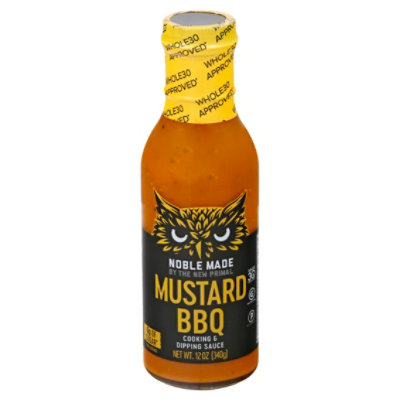 The New P Sauce Bbq Mustard - 12 Oz - Image 1