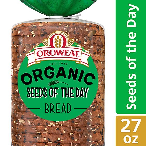 Oroweat Organic Bread Seeds of The Day - 27 Oz