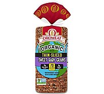 Oroweat Organic Thin Sliced Sweet Baby Grains Bread - 20 Oz