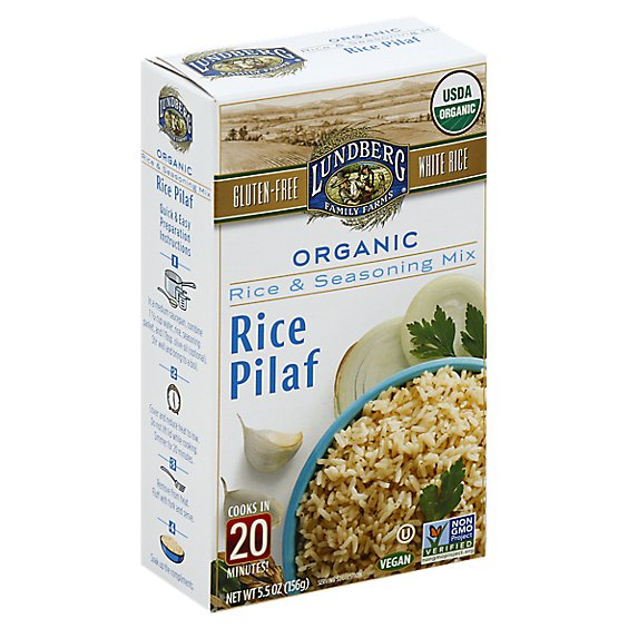 Lundberg Rice Wht Pilaf Entree - 5.5 Oz