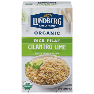 Lundberg Family Farms Organic Cilantro Lime White Rice  - 5.5 Oz - Image 1