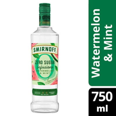 Smirnoff Zero Sugar Watermelon & Mint Infusions - 750 Ml - Image 1