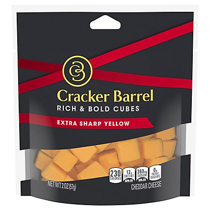 Cracker Barrel Natural Cheese-Cubes - 2 Oz - Image 3