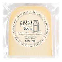 Point Reyes Vegetarian Toma Cheese Wedge - 6 Oz - Image 1