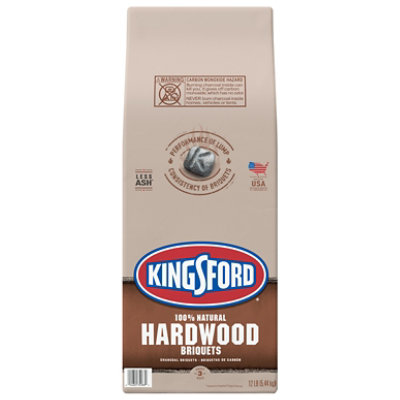 Kingsford Charcoal Briquets Hardwood - 12 Lb