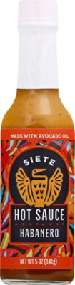 Siete Habanero Hot Sauce - 5 Oz - Image 2