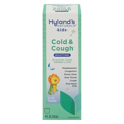 Hylands Kids Cold 'N Cough Nighttime - 4 Fl. Oz.