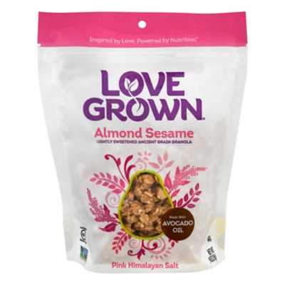 Love Grown Granola Almnd Sesame Prem - 9 Oz - Image 3