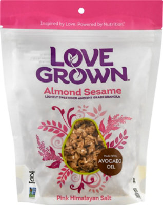 Love Grown Granola Almnd Sesame Prem - 9 Oz - Image 2