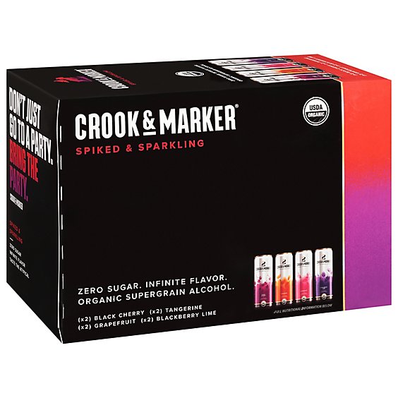 Crook & Marker Zero Sameness Variety Pack In Cans - 8-11.5 Fl. Oz.
