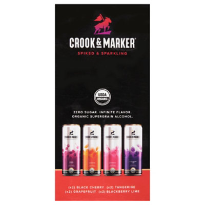 Crook & Marker Zero Sameness Variety Pack In Cans - 8-11.5 Fl. Oz.