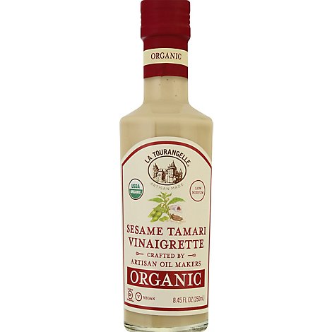 La Tourangelle Organic Vinaigrette Sesame Tamari - 8.45 Oz