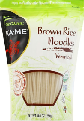 Ka Me Noodle Brwn Rice Vermicel - 8.8 Oz - Image 2