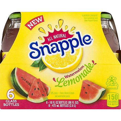 Snapple Watermelon Lemonade - 6-16 Oz