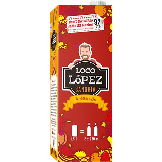 Loco Lopez Wine Sangria - 1.5 Liter