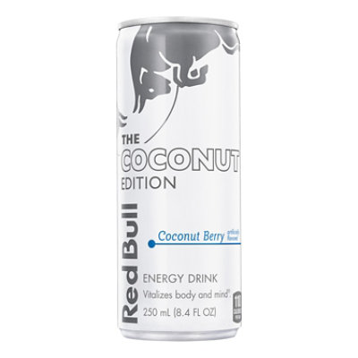 Red Bull Coconut Edition Energy Drink Coconut Berry 80mg Caffeine - 8.4 Fl. Oz. - Image 1