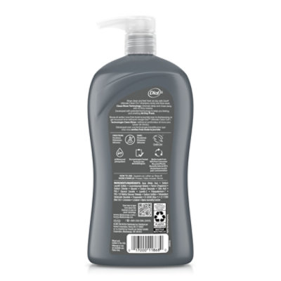 Dial Men Ultimate Clean 3in1 Body - Hair - Face Wash - 32 Fl. Oz. - Image 4
