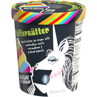 Big Gay Ice Cream Fluffernutter 1 Pint - 473 Ml