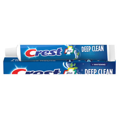 Crest Complete Plus Toothpaste +Whitening Deep Clean Effervescent Mint - 5.4 Oz - Image 1