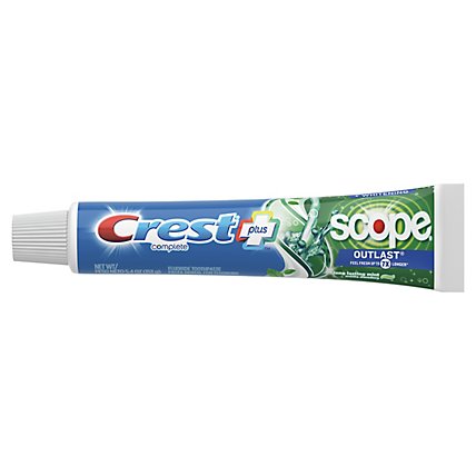 Crest Complete + Scope Outlast Whitening Toothpaste Mint - 5.4 Oz - Image 6