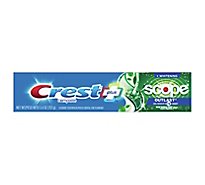 Crest Complete + Scope Outlast Whitening Toothpaste Mint - 5.4 Oz