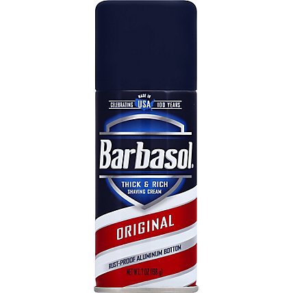 Barbasol Shaving Cream Original - 7 Oz - Image 2