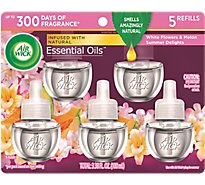 Air Wick Essential Oil Scented Oil Refills Summer Delights - 5-0.67 Fl. Oz.