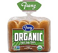 Franz Organic Hot Dog Buns 8 Count - 15 Oz