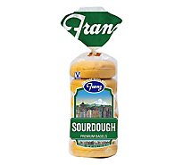 Franz Bagels Premium Sourdough 6 Count - 18 Oz