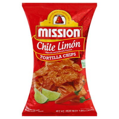 Mission Chile Limon Chips - 7.05 Oz - Image 1