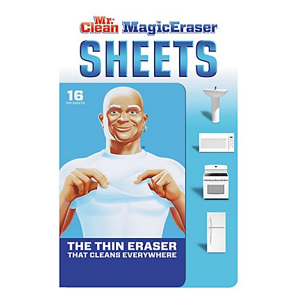 Mr. Clean Magic Eraser Multi Surface Cleaning Sheets - 16 Count - Image 1