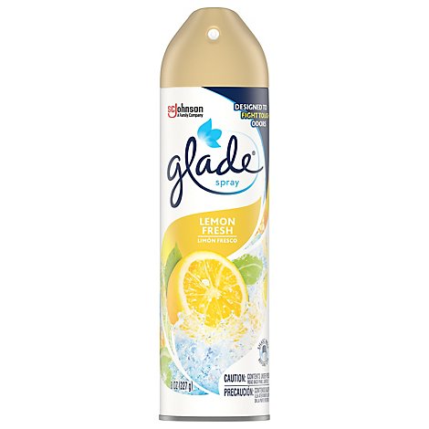 Glade Room Spray Air Freshener Lemon Fresh 8 oz