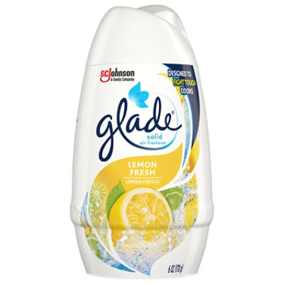 Glade Lemon Fresh Solid Air Freshener 6 Oz jewelosco