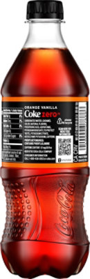 Coca-Cola Soda Zero Sugar Orange Vanilla - 20 Fl. Oz. - Image 6