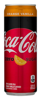 Coca Cola Orange Vanilla Zero - 12 Fl. Oz. - Image 1