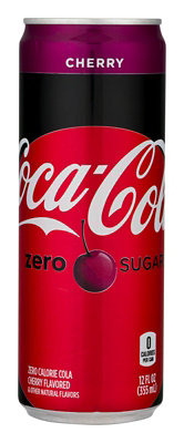 Coca Cola Cherry Zero Sugar - 12 Fl. Oz.
